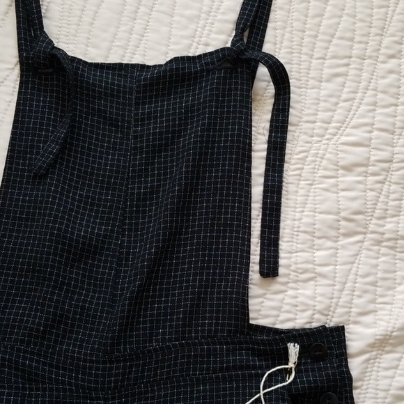 Romper Whimsy + Row black pin stripes - Picture 6 of 8